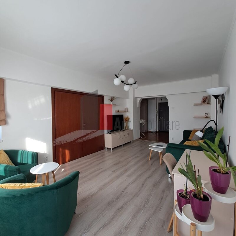 Unirii, apartament mobilat 2 camere